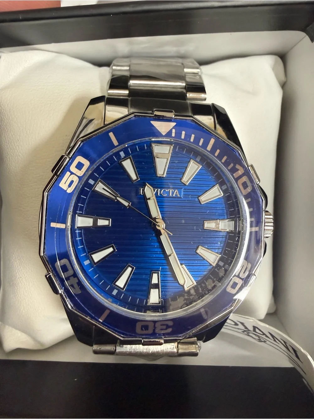 Invicta Diver Meridian Men’s Watch 46mm, 30m water resistant